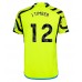 Maillot de foot Arsenal Jurrien Timber #12 Extérieur vêtements 2023-24 Manches Courtes